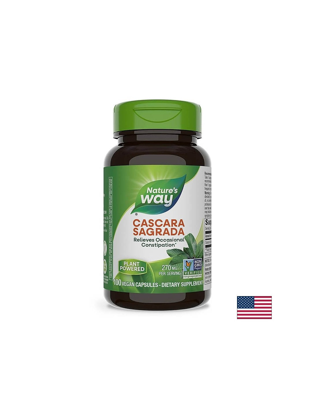 Cascara Sagrada 425 mg - 100 kapsula
