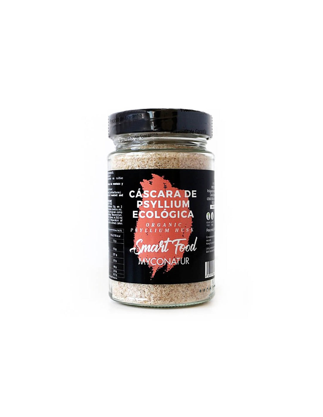 Cascara de psyllium, Bio - organski prah ljuske psiliuma, 120 g <tc>Myconatur</tc>
