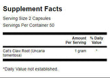 Mačja kandža 500 mg - 100 kapsula