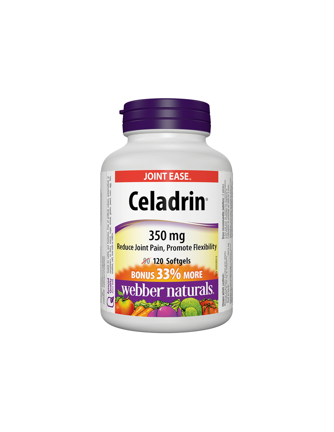 Celadrin/Celadrin, 350 mg, 120 mekih kapsula