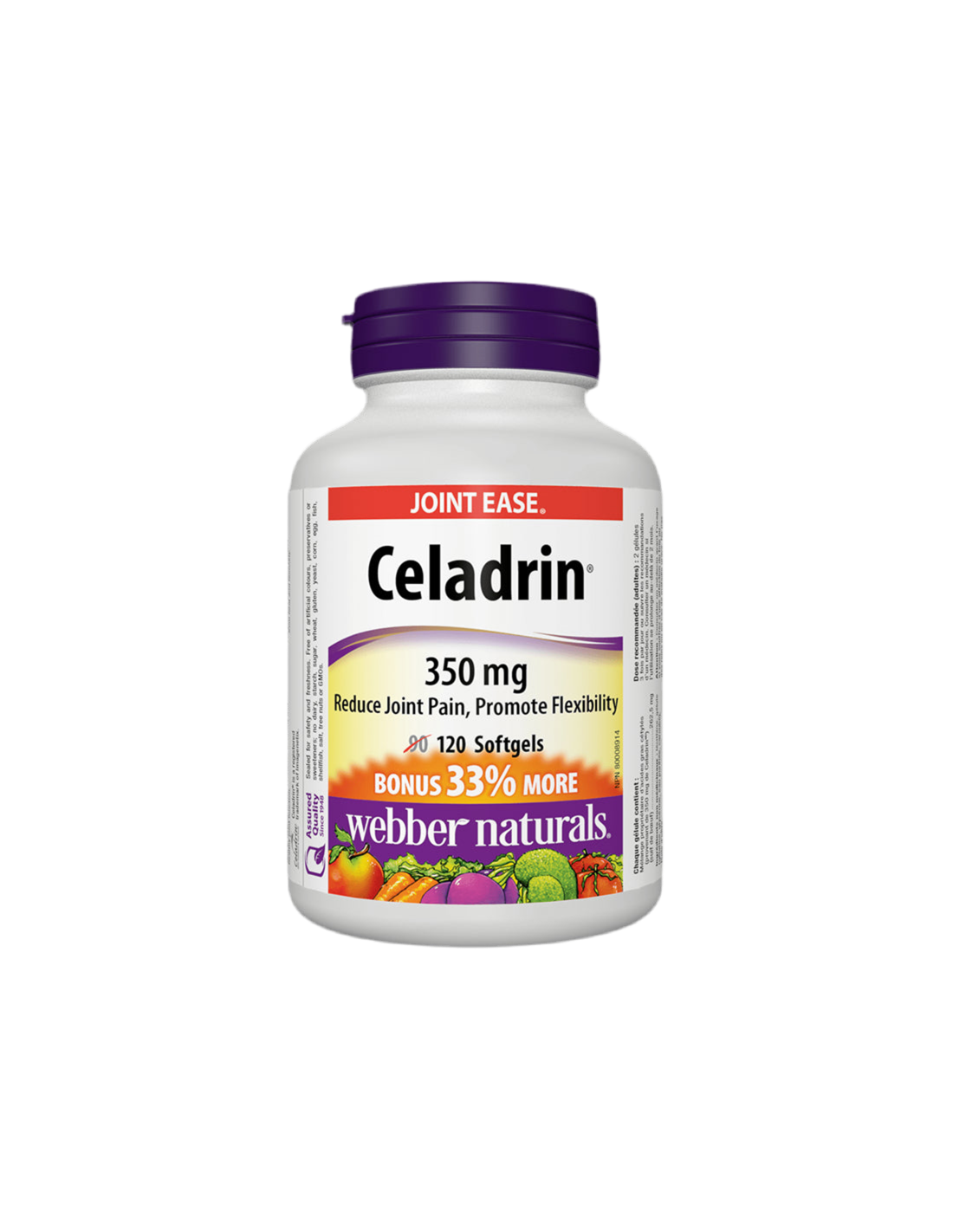Celadrin/Celadrin, 350 mg, 120 mekih kapsula
