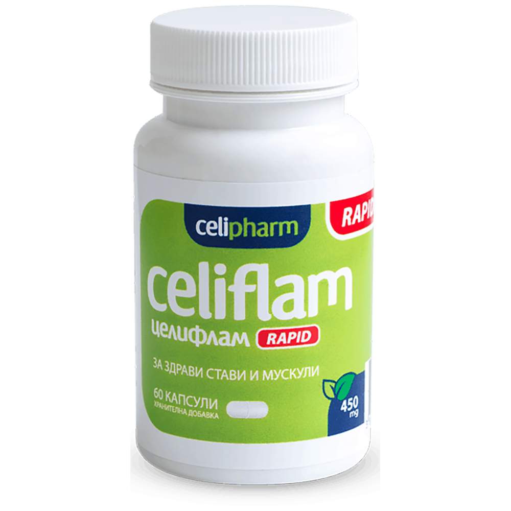 Celiflam Rapid 450 mg 60 kapsula