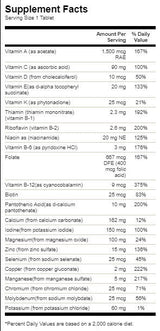 Century Formula multivitamin bez željeza - 130 tableta