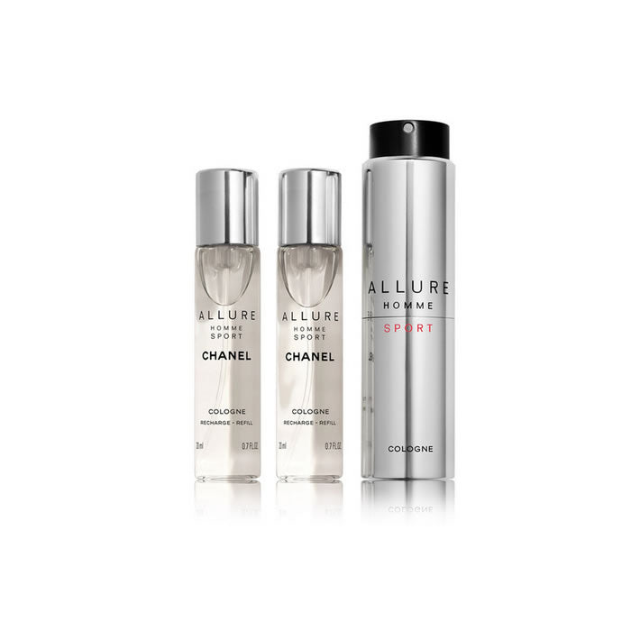 <tc>CHANEL</tc> Allure Homme Sport putni sprej punjivi set od 3 komada