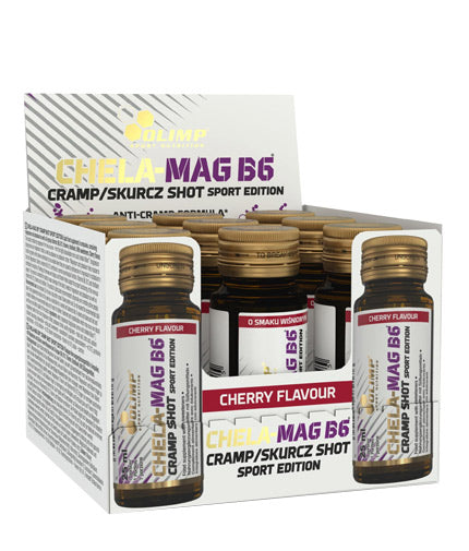 Chela - Mag B6 Cramp Shot Sport Edition Box/9 x 25 ml - STAKLO - 0,2