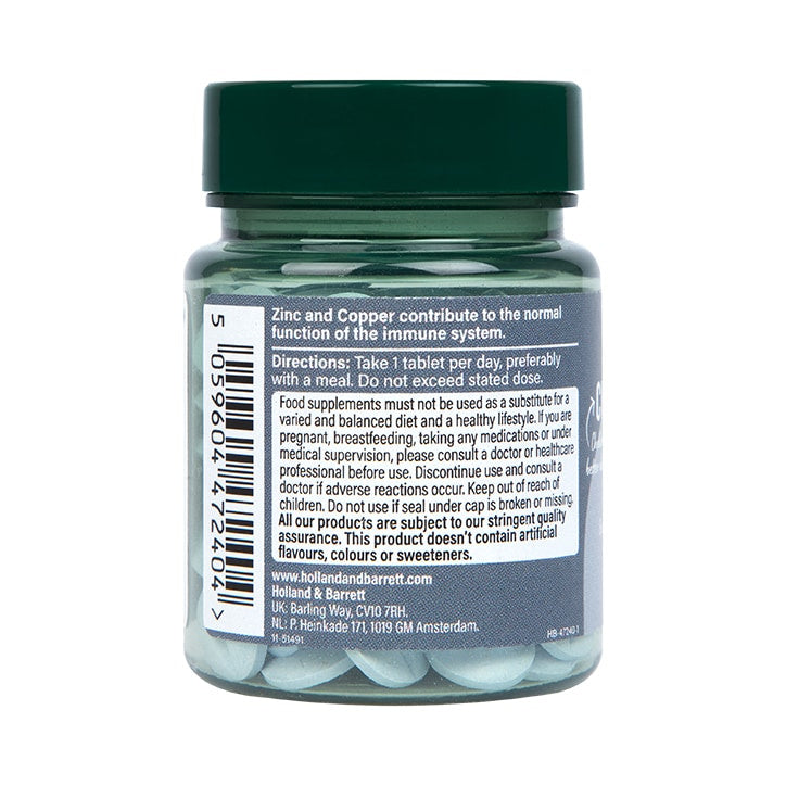 Kelatirani cink & Bakar 15 mg - 120 tableta
