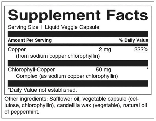 Klorofil 104 mg - 90 kapsula
