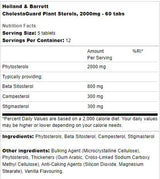 CholestaGuard biljni steroli 2000 mg | Potpora kolesterolu - 60 tableta
