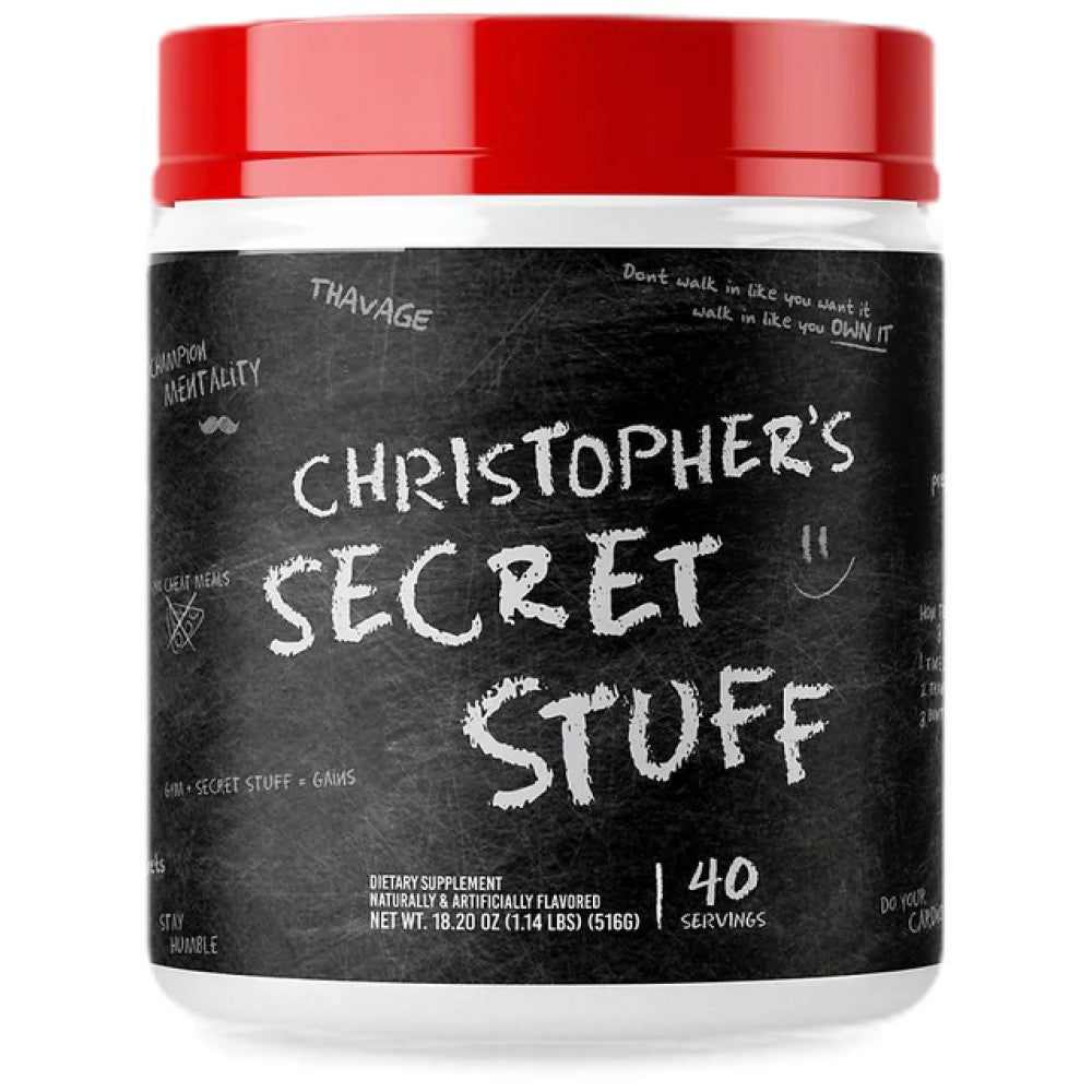 Christopherove tajne stvari | Champion Pre-Workout - 516 grama