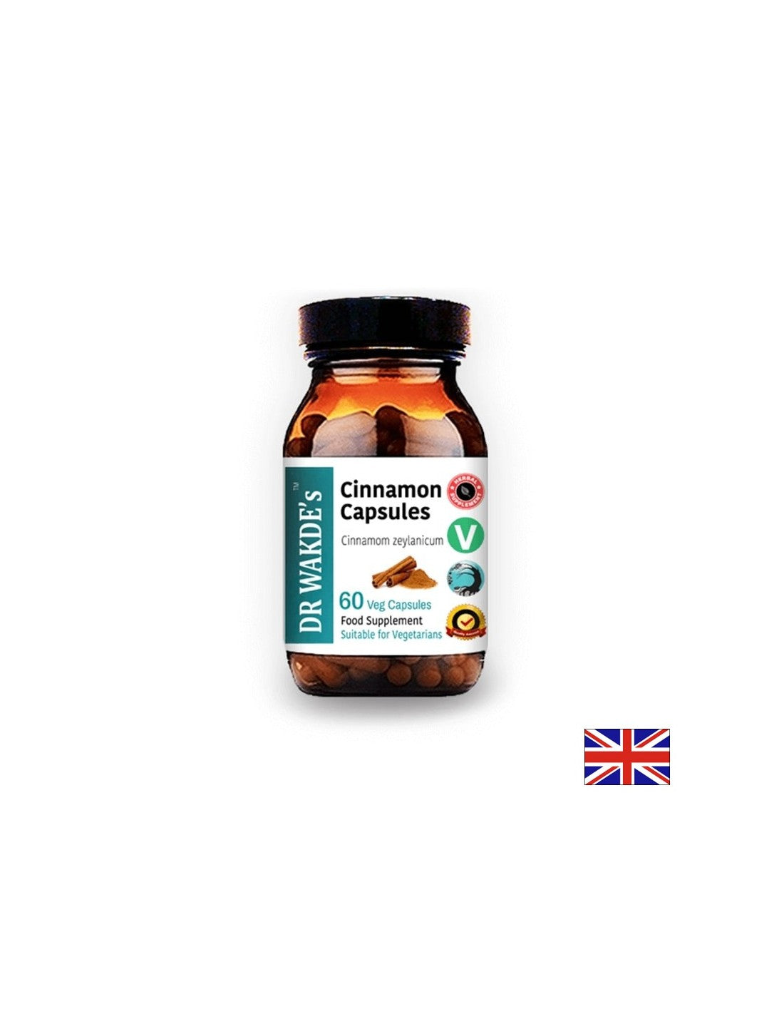 Cinnamon Ayurveda, 60 kapsula DR WAKDE's