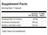 Cinnamon Gymnema Mulberry Complex 525 mg - 120 kapsula