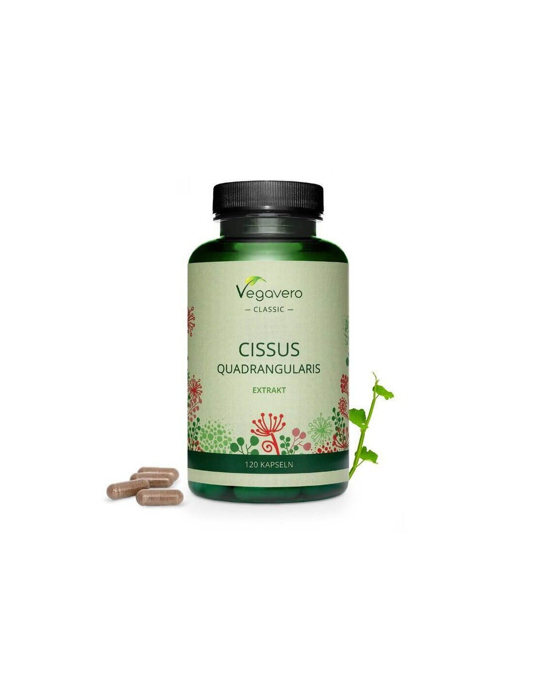 Cissus Quadrangularis, 120 kapsula, 100% veganski <tc>Vegavero</tc>
