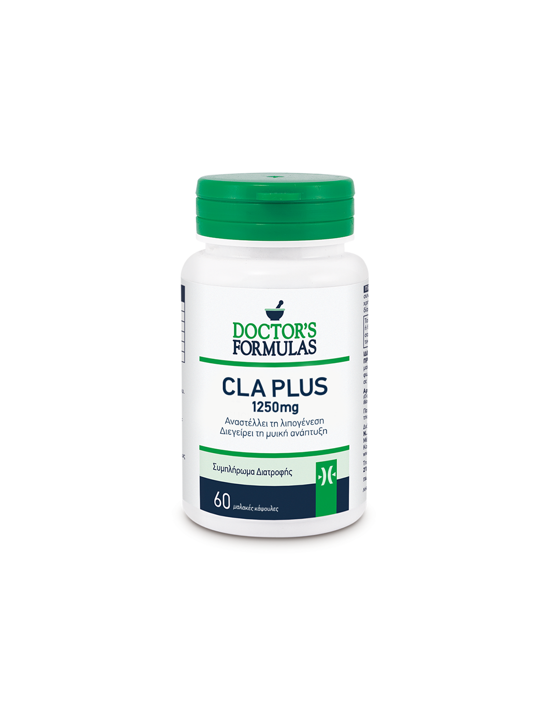 CLA zdravo mršavljenje - Cla Plus, 1250 mg, 60 mekih kapsula Doctor's Formulas