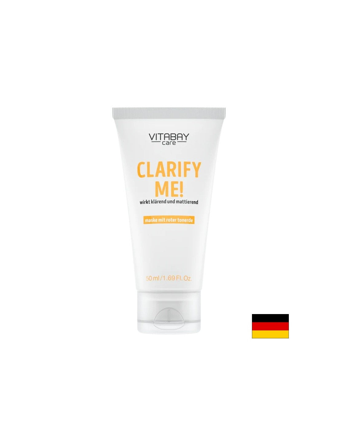 Maska za lice s crvenom glinom i limetom Clarify Me, 50 ml