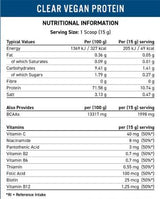 Clear Vegan Protein - 600 grama