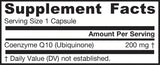 Co-Q10 (Ubiquinone) 200 mg - 60 kapsula