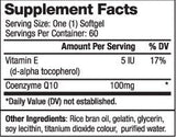 CoQ10 100 mg/60 kap