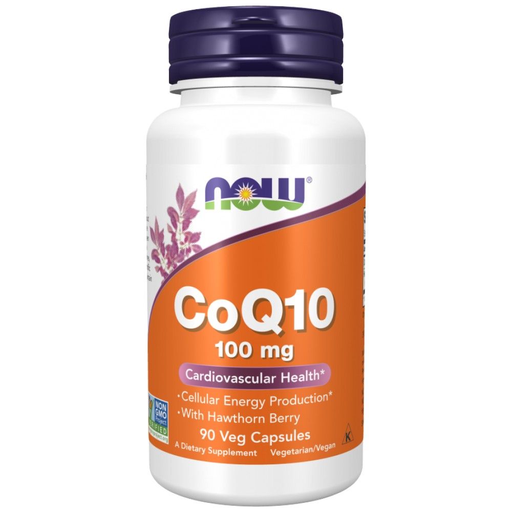 CoQ10 100 mg | s bobicama gloga - 180 kapsula