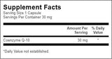 CoQ10 30 mg - 60 kapsula