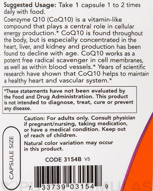 CoQ10 60 mg - 60 kapsula