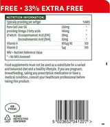 Ulje jetre bakalara 550 mg 120 mekih gelova NaturesAid