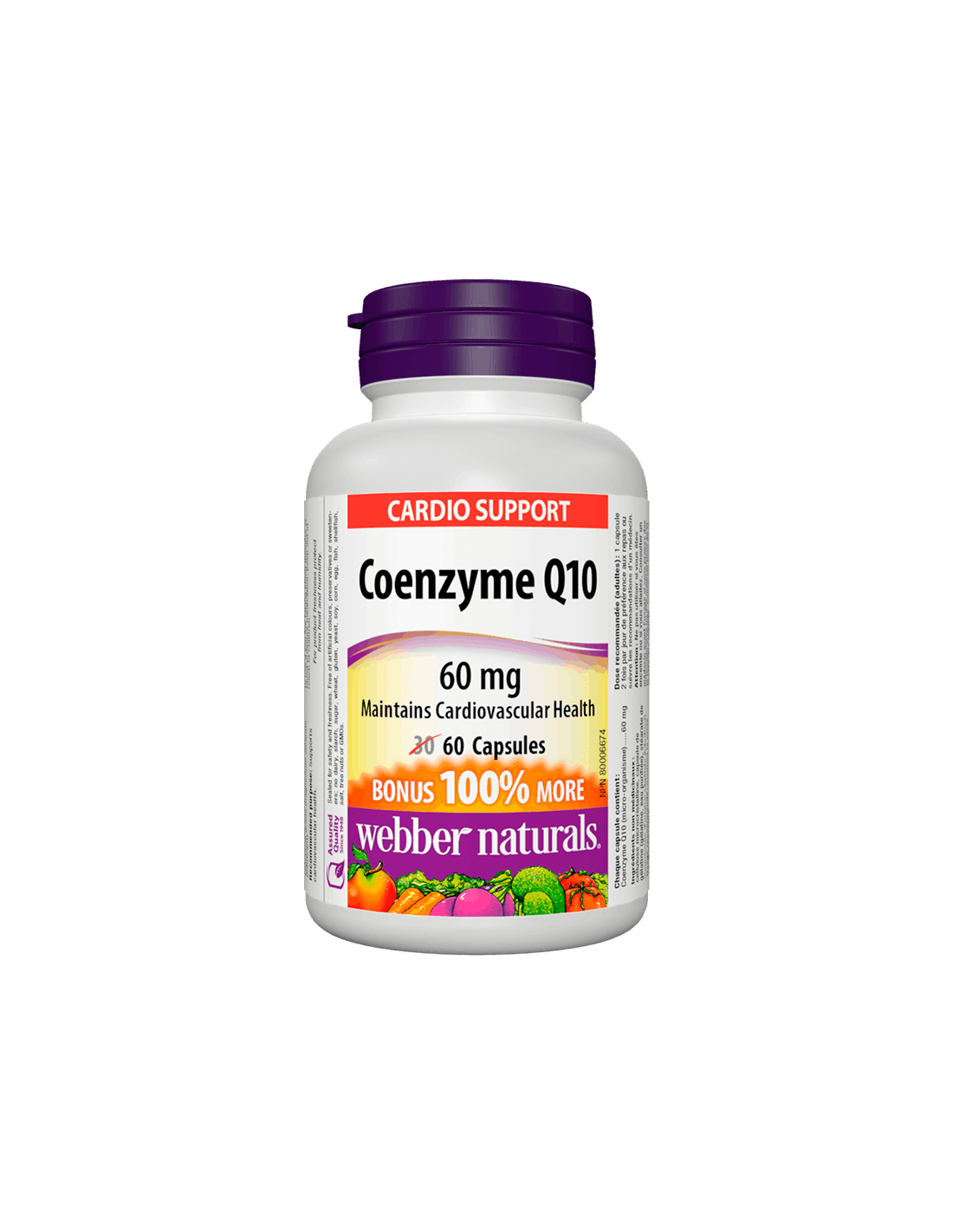 Koenzim Q10/Coenzyme Q10, 60 mg, 60 kapsula