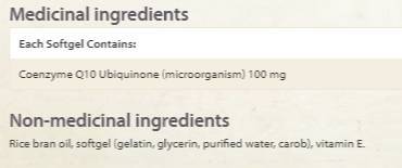 Koenzim Q10 100 mg - 60 gel kapsula