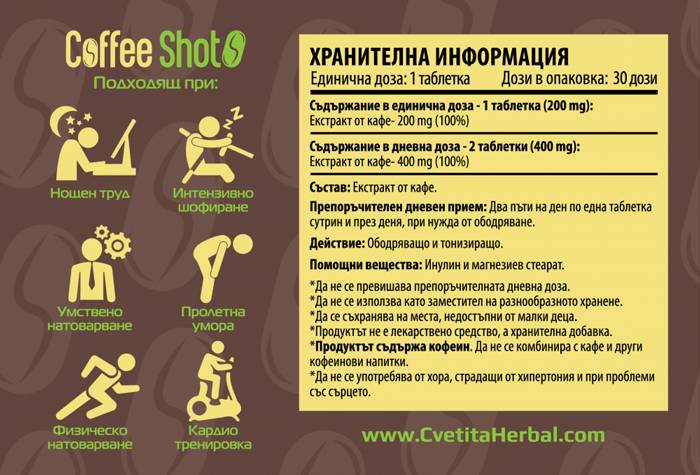 Coffee Shot 30 kapsula