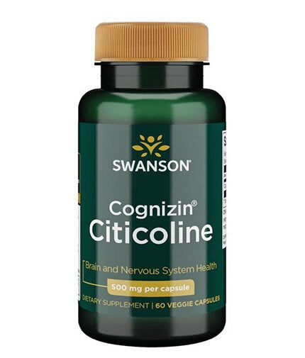 Cognizin Citicoline 500 mg/60 Vcaps - 0