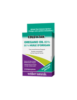 Cold-A-Tak® Origano Oil Extra Strength/Origano (ulje/80% karvakrol), 180 mg, 30 mekih kapsula