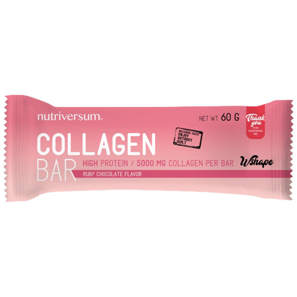 Pločica s kolagenom | Visokoproteinska pločica s 5000 mg hidroliziranog kolagena - 60 grama