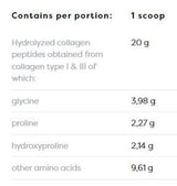 Kolagen hidrolizirani peptidi | Tip I & III - 300 grama