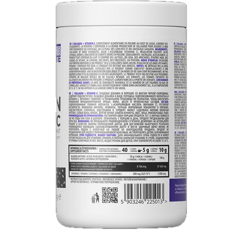 Kolagen + vitamin C/prah - 400 grama