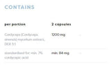 Cordyceps 1200 mg - 120 kapsula