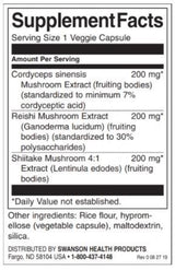 Cordyceps Complex s Reishi i Shiitake gljivama - 60 kapsula