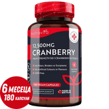 Brusnica - Red Cranberry 12500 mg 180 veganskih kapsula