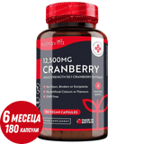 Brusnica - Red Cranberry 12500 mg 180 veganskih kapsula