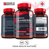 Brusnica - Red Cranberry 12500 mg 180 veganskih kapsula
