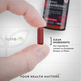 Brusnica - Red Cranberry 12500 mg 180 veganskih kapsula