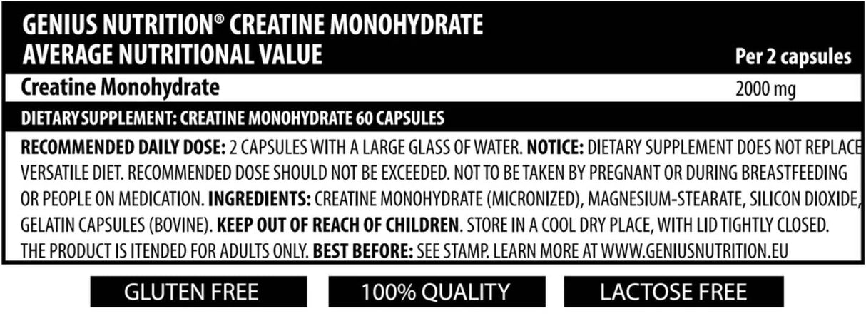 Creatine 60 Mega Caps - 60 kapsula