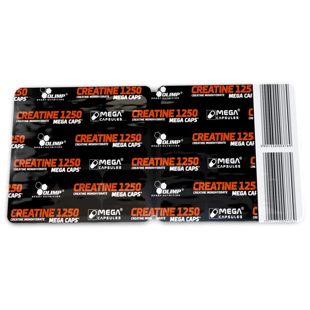 Creatine Mega Caps 1250 - 30 kapsula