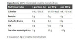 Creatine Mono Creapure Powder - 1000 grama