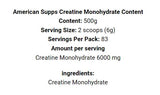 Kreatin monohidrat - 500 grama