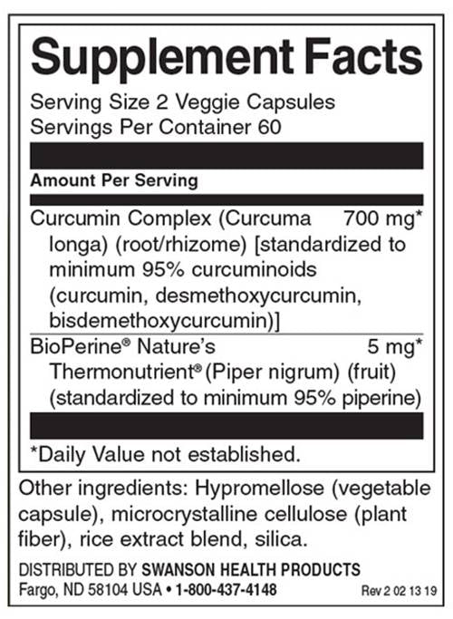 Kurkumin kompleks s BioPerine 350 mg - 120 kapsula