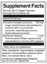 Kurkumin kompleks s BioPerine 350 mg - 120 kapsula