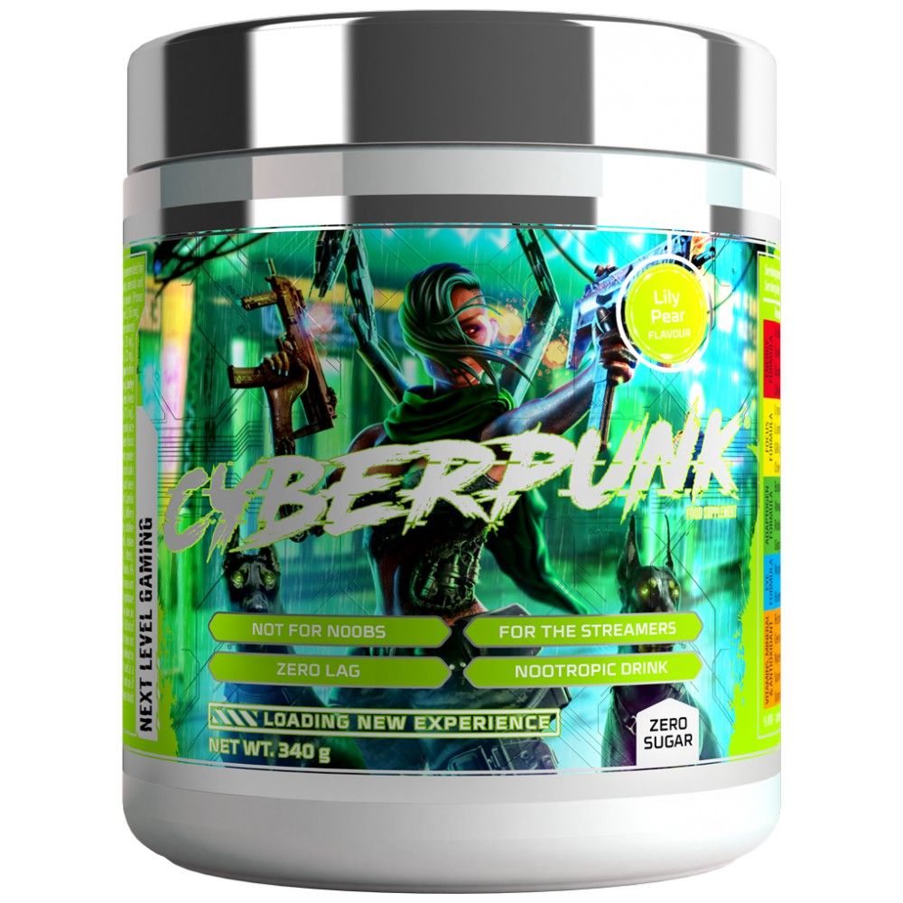 Cyberpunk/Nootropic Gaming Energizer - 340 grama