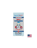 Vitamini C + D - formula za djecu Kids Vitamin C+D, 90 sublingvalnih tableta