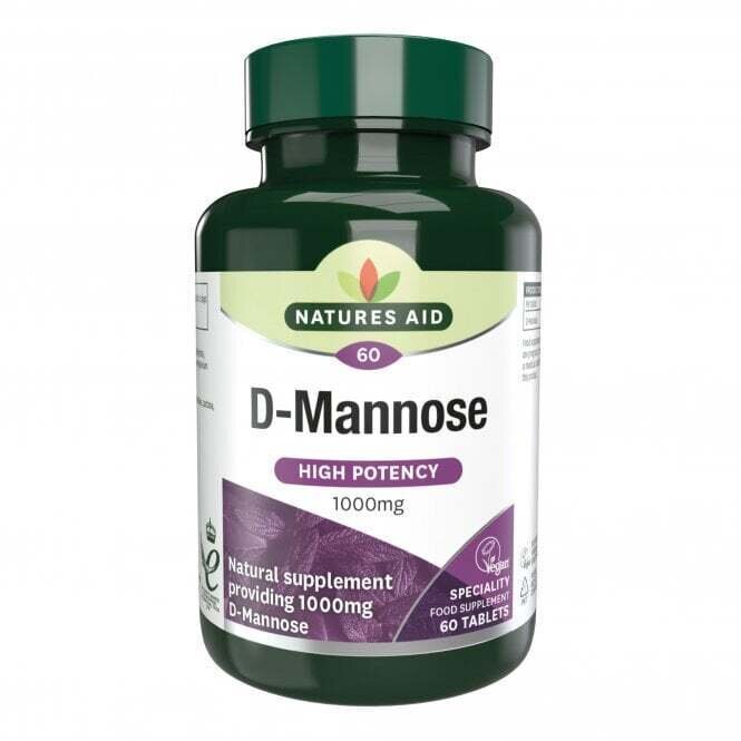 D-manoza (D-Mannose) 1000 mg 60 tableta NaturesAid