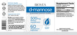 D-manoza 500 mg/60 kap