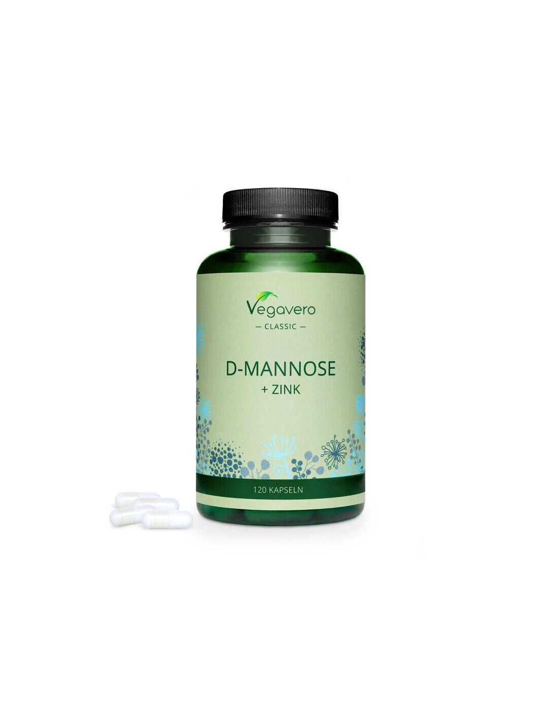 D-manoza + cink/ D-manoza + cink, 120 kapsula, 100% veganski <tc>Vegavero</tc>
